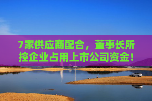 7家供应商配合，董事长所控企业占用上市公司资金！这家A股将停牌
