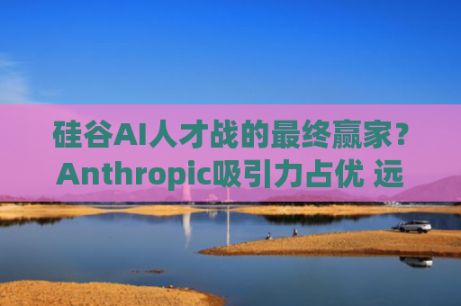 硅谷AI人才战的最终赢家？Anthropic吸引力占优 远高于Meta和谷歌