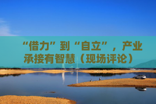 “借力”到“自立”，产业承接有智慧（现场评论）