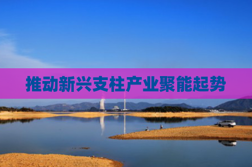 推动新兴支柱产业聚能起势