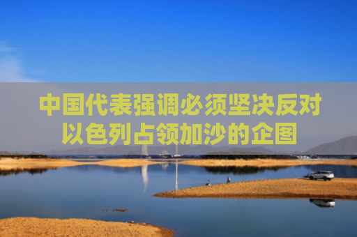 中国代表强调必须坚决反对以色列占领加沙的企图