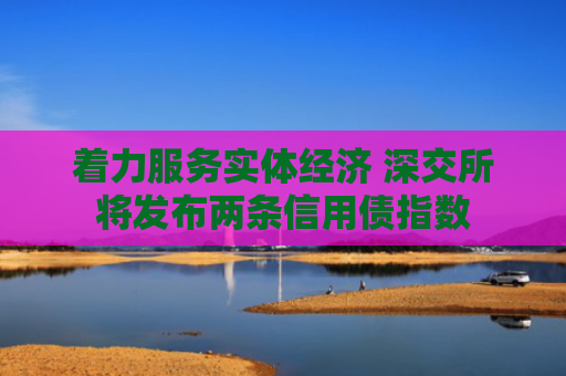 着力服务实体经济 深交所将发布两条信用债指数