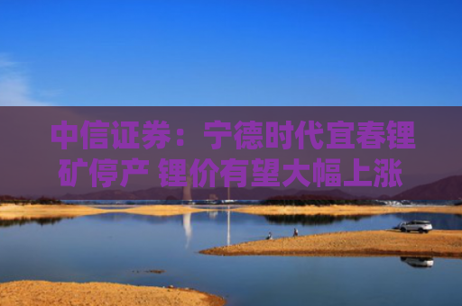 中信证券：宁德时代宜春锂矿停产 锂价有望大幅上涨