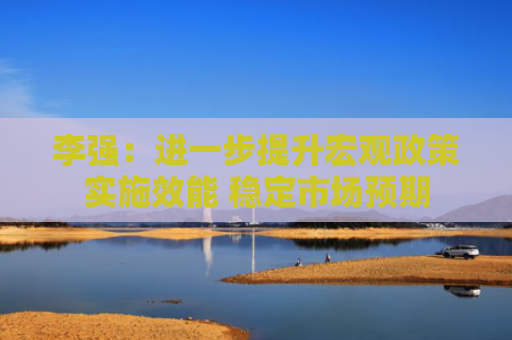 李强：进一步提升宏观政策实施效能 稳定市场预期