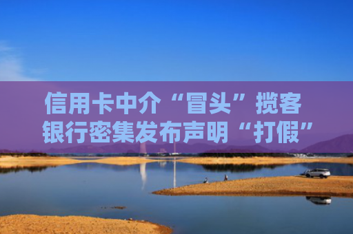 信用卡中介“冒头”揽客 银行密集发布声明“打假”
