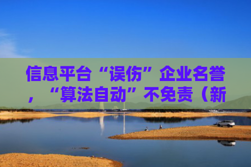 信息平台“误伤”企业名誉，“算法自动”不免责（新闻看法）