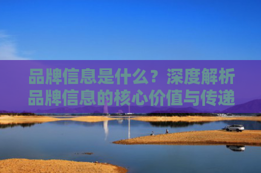 品牌信息是什么？深度解析品牌信息的核心价值与传递方式