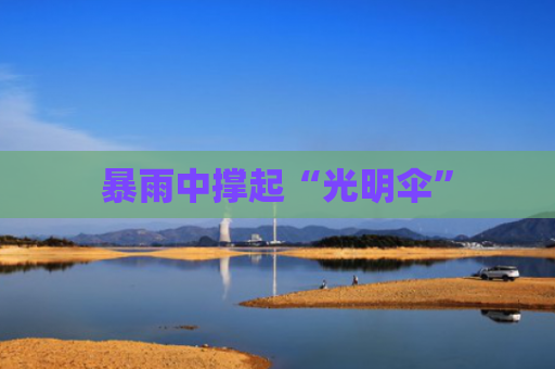 暴雨中撑起“光明伞”