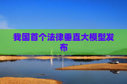 我国首个法律垂直大模型发布