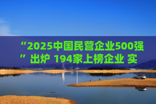 “2025中国民营企业500强”出炉 194家上榜企业 实控273家A股公司
