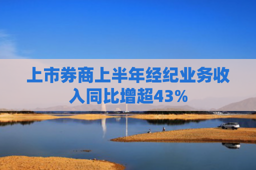上市券商上半年经纪业务收入同比增超43%