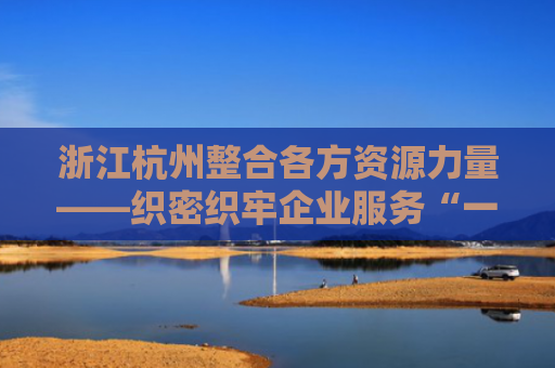 浙江杭州整合各方资源力量——织密织牢企业服务“一张网”