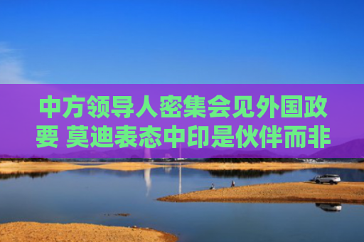 中方领导人密集会见外国政要 莫迪表态中印是伙伴而非对手