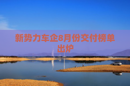 新势力车企8月份交付榜单出炉