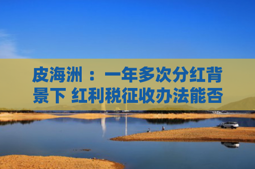 皮海洲 ：一年多次分红背景下 红利税征收办法能否改一改