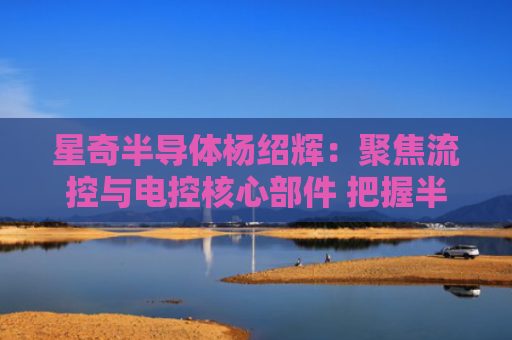 星奇半导体杨绍辉：聚焦流控与电控核心部件 把握半导体设备需求增长良机