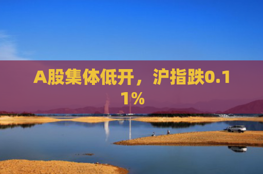 A股集体低开，沪指跌0.11%