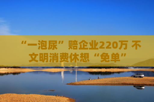“一泡尿”赔企业220万 不文明消费休想“免单”