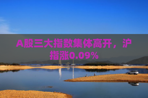 A股三大指数集体高开，沪指涨0.09%
