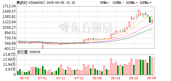 寒武纪权重为啥要下调 会引发资金砸盘吗？权威解答来了