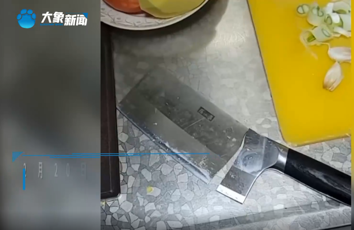_菜刀拍蒜都会断吗_德国菜刀拍蒜断了