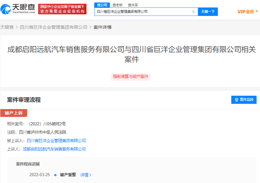 天眼查截图